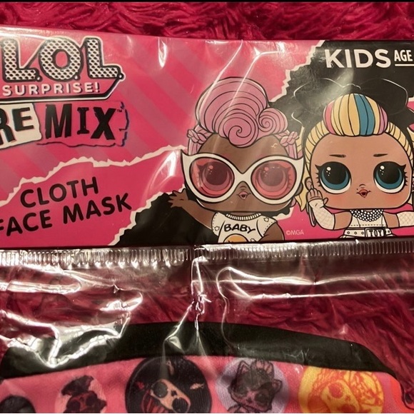 LOL Surprise Remix Cloth Face Mask - Picture 3 of 3